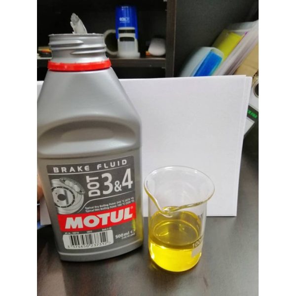 MOTUL DOT 3 & DOT 4 BRAKE FLUID 500ML