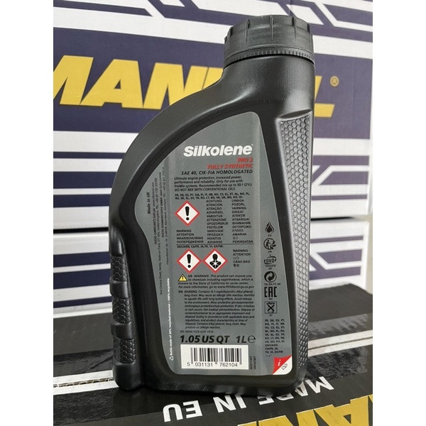 SILKOLENE PRO 2 2T FULLY SYNTHETIC ENGINE OIL UK 1L