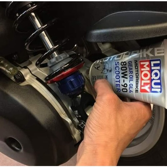 LIQUI MOLY 80W90 MOTORBIKE GEAR OIL GL4 SCOOTER 1680 150ML