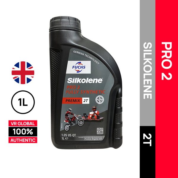 SILKOLENE PRO 2 2T FULLY SYNTHETIC ENGINE OIL UK 1L