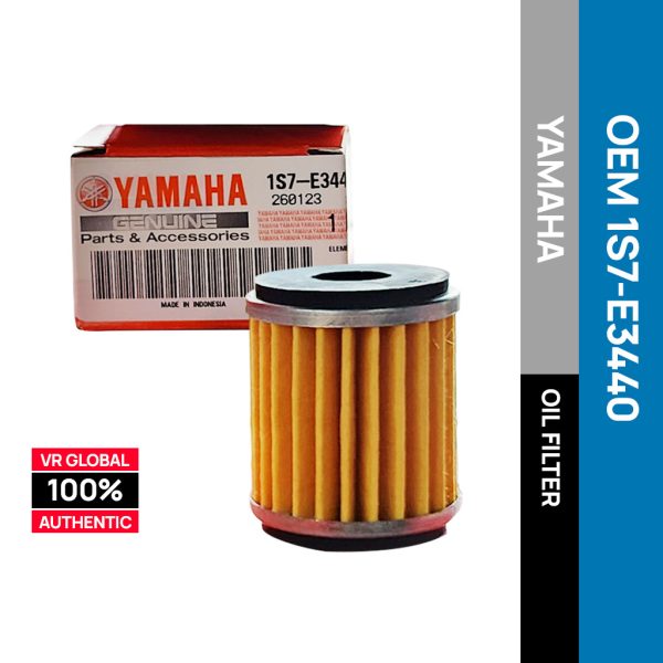 HONG LEONG YAMAHA OEM MOTORCYCLE ENGINE OIL FILTER 1S7-E3440 INDONESIA