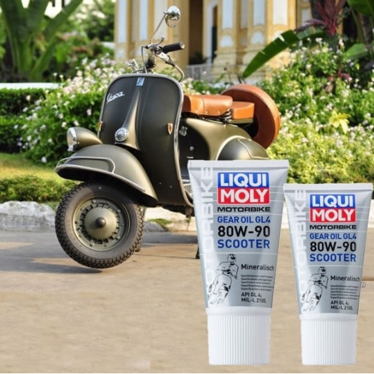 LIQUI MOLY 80W90 MOTORBIKE GEAR OIL GL4 SCOOTER 1680 150ML