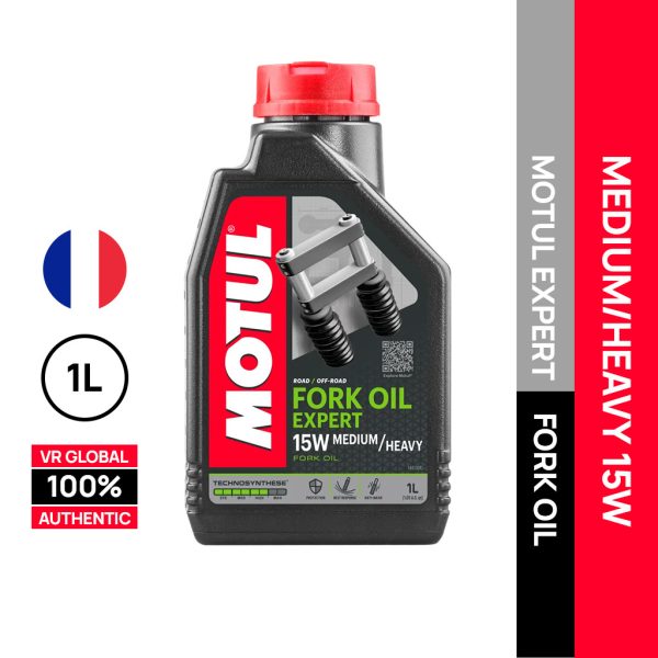 MOTUL FORK OIL EXPERT MEDIUM 10W / MEDIUM/HEAVY 15W /  HEAVY 20W FRANCE 1L